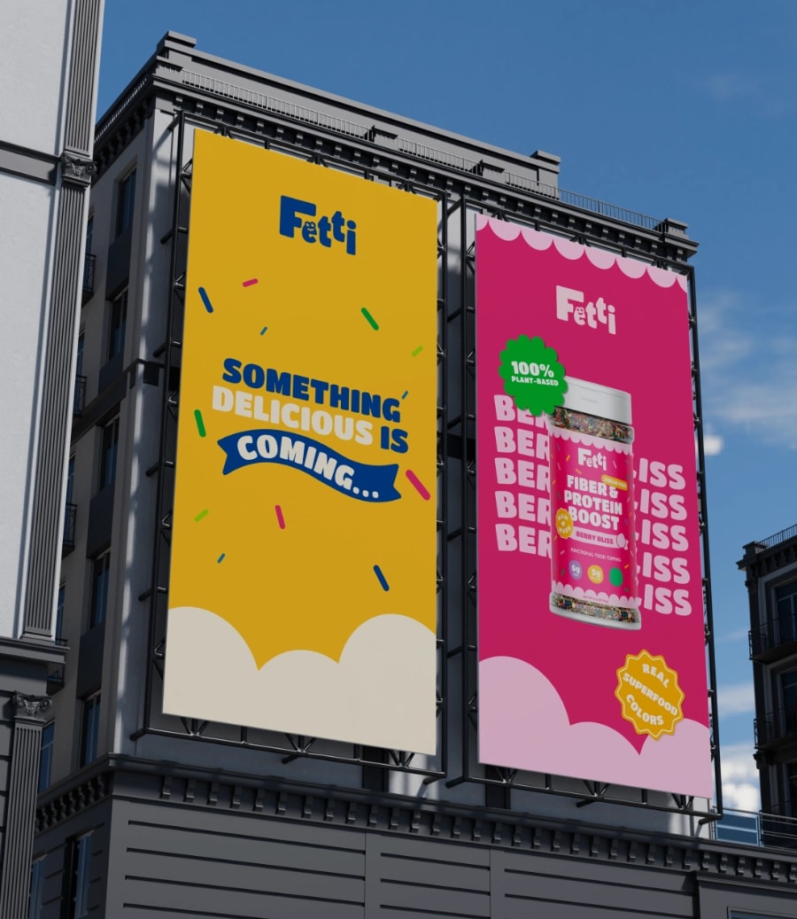 Fetti billboard